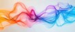 Colorful gradient motion wave abstract background.