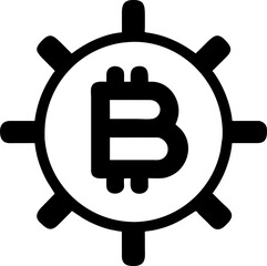 Poster - coin icon