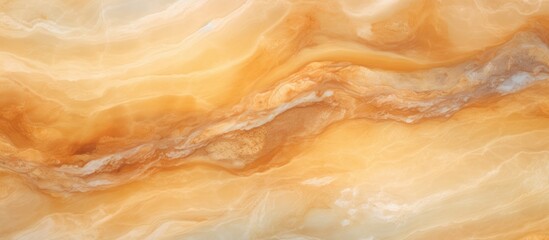 Poster - A closeup of a marble texture featuring a mix of yellow and white hues, resembling a beautiful amber and wood pattern perfect for baked goods or artwork in cuisine dishes