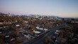 View of Salt Lake City at Dusk