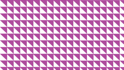 Poster - Abstract blue and light pink triangular shape pattern on white. High resolution full frame geometric triangle background with copy space.