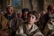 © SandrisK - Jesus Christ as boy sitting with Jewish priests in a synagogue.