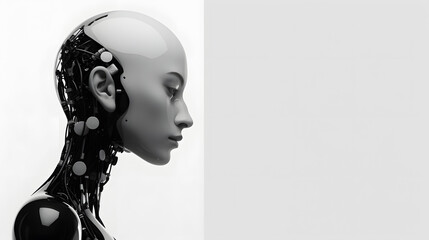 Digital technology artificial intelligence computer abstract graphic poster web page PPT background with generative