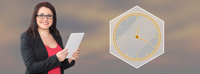 Poster - Concept of time management