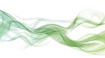 abstract wave on transparent background