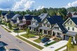 Suburban Solar Initiative, Neighborhood with Solar Panels on Houses