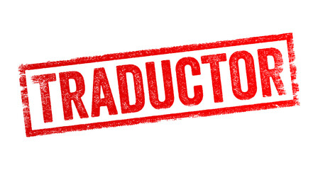 Poster - Traductor - is a Spanish word that translates to 