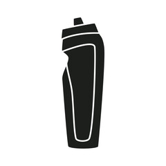 Wall Mural - Sports bottle icon vector. Bottle illustration sign. Sport symbol. Water logo.