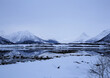 Isole Vesterålen in inverno. Norvegia, Nordland