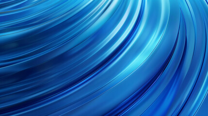 Poster - Bright blue dynamic abstract vector background with diagonal lines