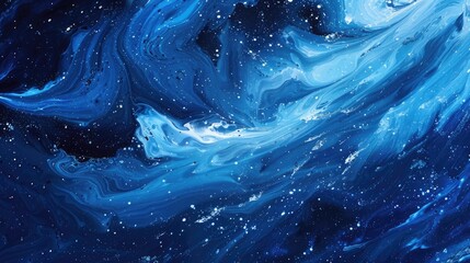 Starry sky. Generative AI