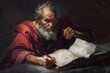 Apostle Paul, Zealous Preacher and New Testament Author, Religious Illustration