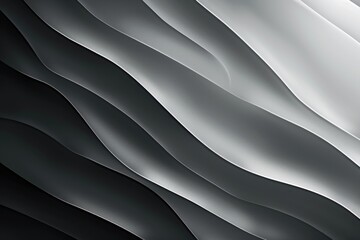 Wall Mural - Abstract Geometric Grey Scale Wallpaper