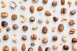 a group of different types of nuts