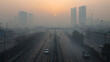 The stark contrast of unhealthy city air and the promise of PM 2.5 tech solutions, streamed live