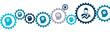 Personal development banner website icons vector illustration concept with an icons of new occupations, AI technologies, digital marketing, new skills, up skills, transformation on white background