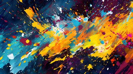 Art street graffiti bright paint abstract graphic poster web page PPT background