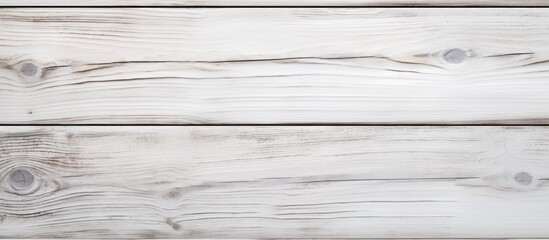 Aufkleber - A detailed view showing a wooden table with a smooth surface painted in white, ideal for backgrounds and design projects