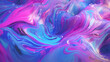 Art purple blue swirl holographic abstract graphic poster web page PPT background