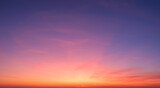 Fototapeta Sypialnia - Beautiful dramatic scenic after sunset sky background after sunset