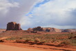 Le magnifique site Monument Valley dans l'Ouest Américain situé entre l'Arizona et l'Utah