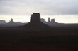 Le magnifique site Monument Valley dans l'Ouest Américain situé entre l'Arizona et l'Utah