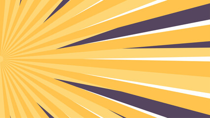 Poster - Black white and yellow vector illustration comic cartoon book style background. Vector illustration for superhero design, web, banners, posters, cards, wallpapers