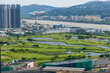 Macau city skyline in Taipa