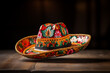 craftsmanship and detailing of a well-worn Mexican sombrero hat