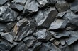 Dark Gray Slate Rock Texture