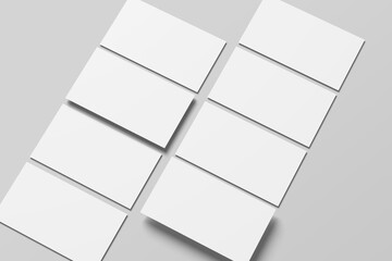 Wall Mural - slides presentation website mockup blank