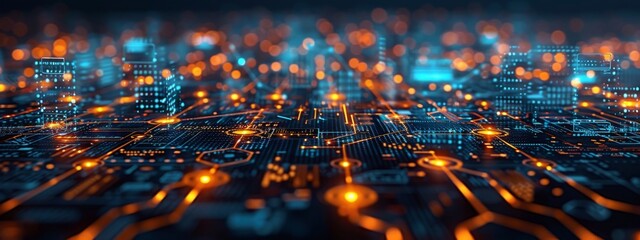 Poster - infographic illustrating scalability solutions in blockchain, including sharding and layer 2 protocols.