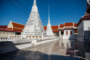 Wall Mural - THAILAND SAMUT PRAKAN WAT PHAICHAYONPHONSEP