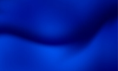 Wall Mural - Abstract blue background, Blue curve design smooth shape by blue color with blurred effect