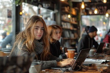 Poster - Inspired Remote Collaboration: Young Adults Navigating Coworking Life
