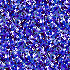 Poster - Seamless geometrical mosaic triangle pattern background - abstract vector design
