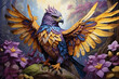 eagle with fantasy style