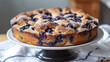 Blueberry Coffee Cake., AI generated