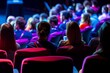 © Anton Gvozdikov - Back view of audience listening attentively at a conference event. Concept of education, business, and learning.