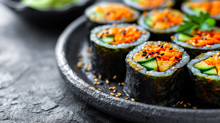 Sticker - Vegetarian Sushi Rolls