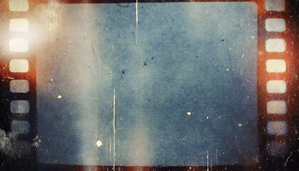 Wall Mural - Abstract film texture background with grain, dust and light leaks; old paper concept; grunge textures