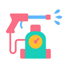 Sticker - Power Washing Icon