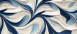 blue white color pattern waves 25