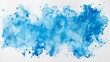 Background featuring a splash of blue watercolor, showcasing a textured water surface. This composition captures the essence of blue watercolor ink, providing a serene and artistic backdrop 