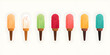 © tracy - Minimalist Ice Cream Artwork by a 1970s Pop Artist