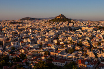 Wall Mural - Ancient Greece Architecture Ruins, Athens, Attica, Greece