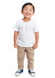 Portrait of cute filipino asian kid boy happy smiling laughing hysterical looking at camera wearing casual outfit upper body isolated on transparent background from Generative AI