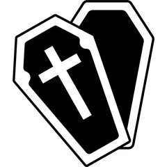 Sticker - Coffin Icon