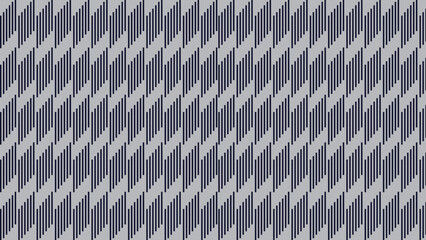 Poster - Vector seamless pattern. Modern stylish texture. Geometric striped ornament. Monochrome linear braids