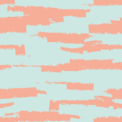 Wall Mural - Pastels Abstract Brush Strokes Seamless Pattern Design